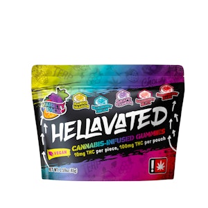 Hellavated - Hellavated Variety Gummiez, 10 pack