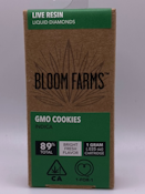 GMO Cookies 1g Live Resin Cart - Bloom Farms