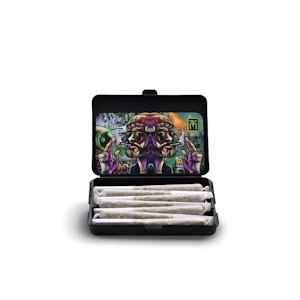 TIME MACHINE - Kush Mints | 7 Pack Prerolls 3.5g | Time Machine