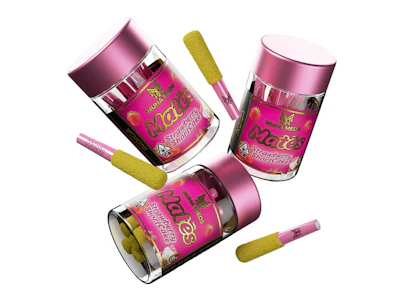 Muha Meds - Muha Meds - Mates Strawberry Shortcake - 3g Pre-Rolls - 5pk