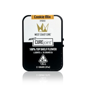 WEST COAST CURE - WEST COAST CURE - Preroll - Cookie Mix - 6-Pack - 2.1G
