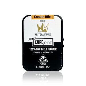 WEST COAST CURE - WEST COAST CURE - Preroll - Cookie Mix - 6 Pack - 2.1G