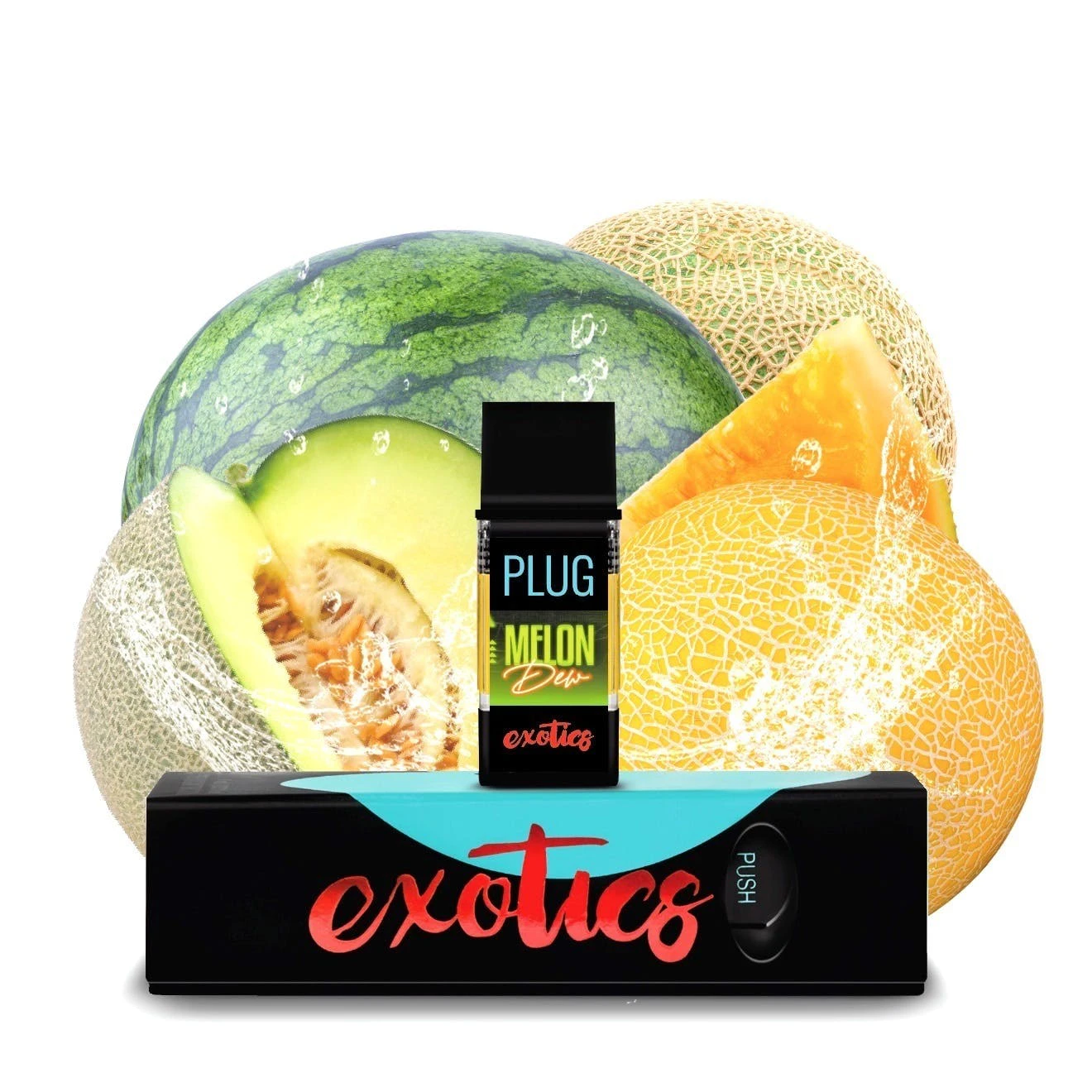 PLUGPLAY™ - PLUGplay Exotics Melon Dew POD 1.0g Main Image