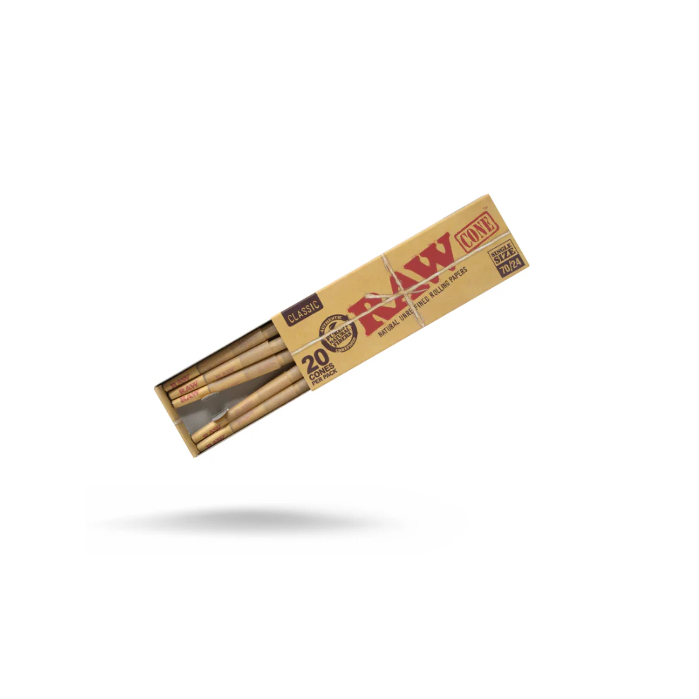 RAW - CLASSIC SINGLE SIZE CONE (20PK) - RAW Main Image