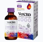 [VET CBD] Tincture - 60ml - 1000mg Regular Strength