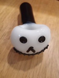 Scary Face - 5" Customer Hand Pipe - Cannatron