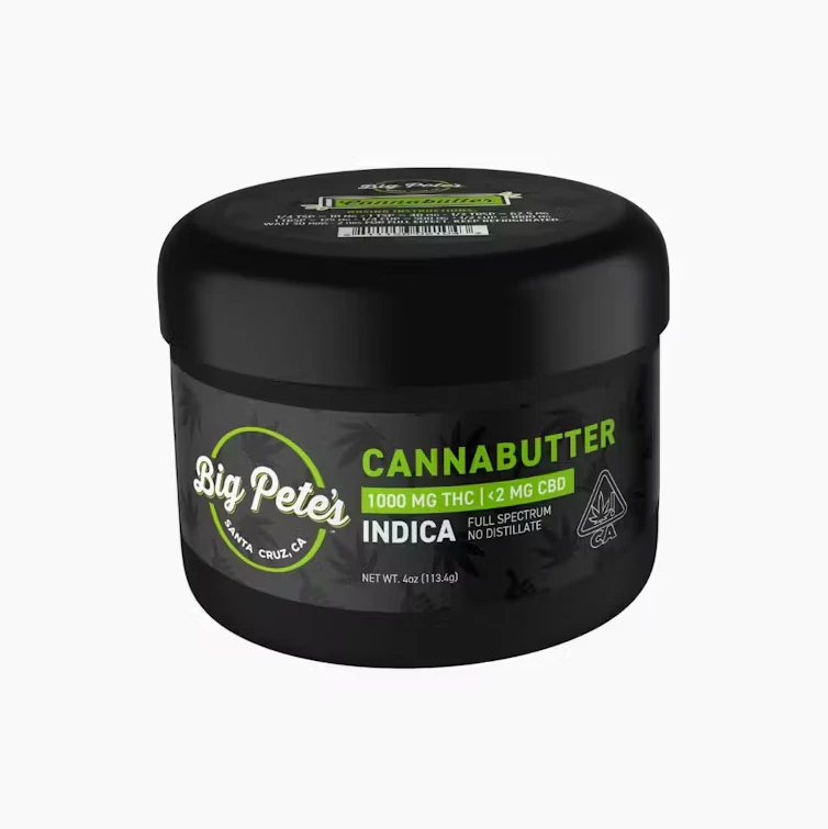 Big Pete's Treats - Big Pete's - 1000mg - Cannabutter Indica Main Image