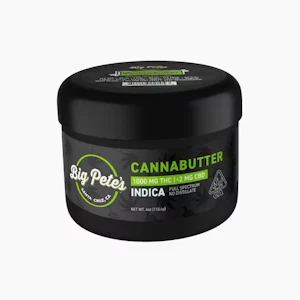 Big Pete's Treats - Big Pete's - 1000mg - Cannabutter Indica