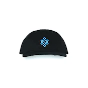 Haven - Main Collection - Black Emblem Only Dad Hat