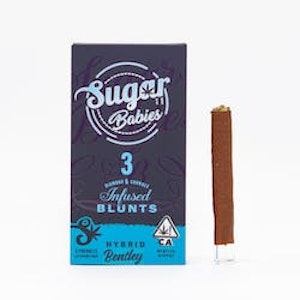 SUGAR DADDY - Sugar Daddy - Bentley - 3.5g Sugar Babies Infused Mini Blunts - 3pk