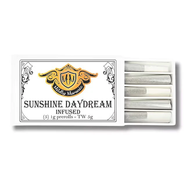 Mildy Moronic - Mildly Moronic - Sunshine Dreams - 5pk/5g Infused Prerolls Main Image