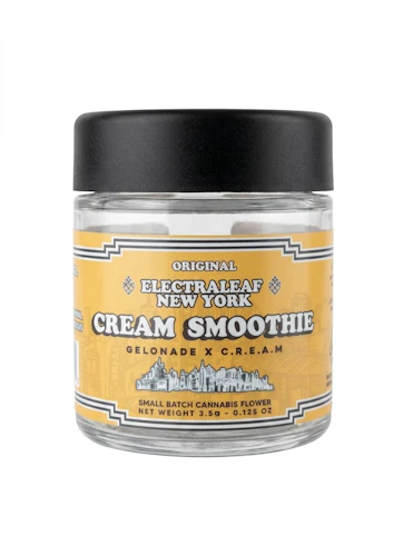 ElectraLeaf - Cream Smoothie -Hybrid- 20.70% THC | 3.5g (Flower) Electraleaf  -AD2 BACK