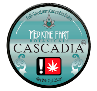 Cascadia Blend, 1:1 CBD, 0.25 oz