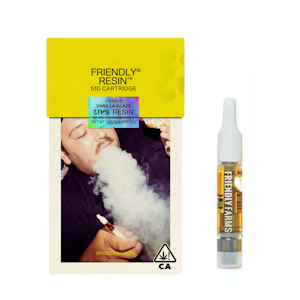 Friendly Brand - 1g Vanilla Glaze Live Resin (510 Thread) - Friendly Farms