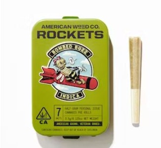 AMERICAN WEED CO - American Weed Co Preroll 7pk Bombed Buzz