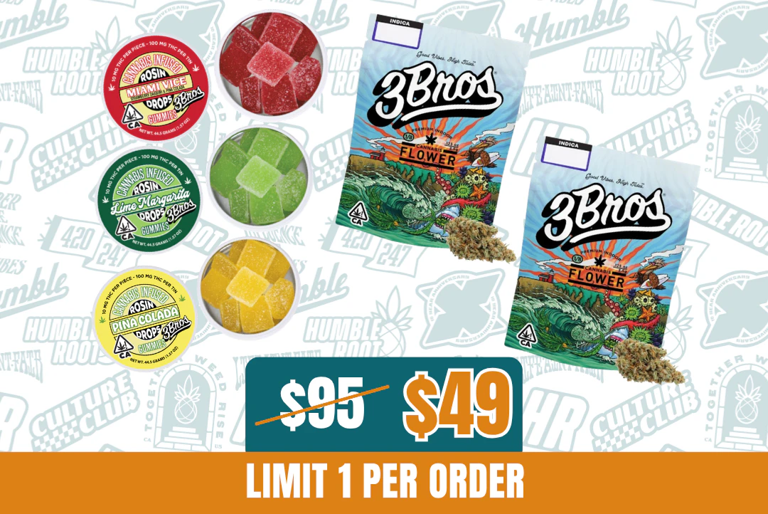 3 Bros Grow - 7g + 300mg 3 Bros Bundle Main Image