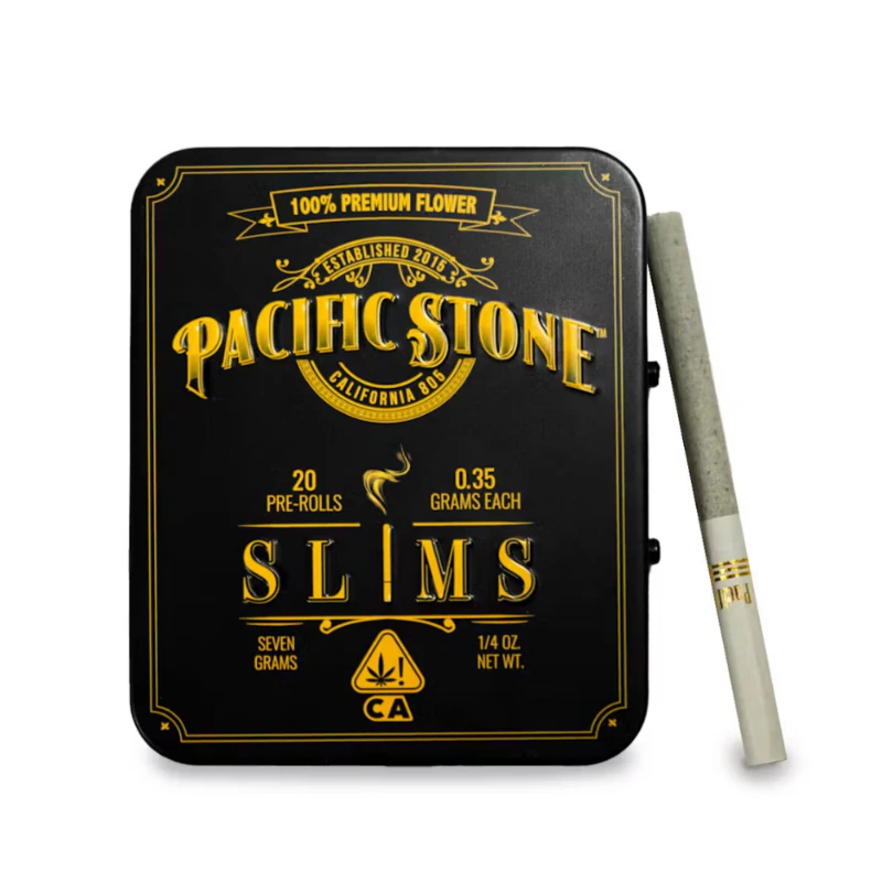 Pacific Stone - 7g Kush Mints "Slims" Pre-Roll Pack (.35g - 20 Pack) - Pacific Stone Main Image