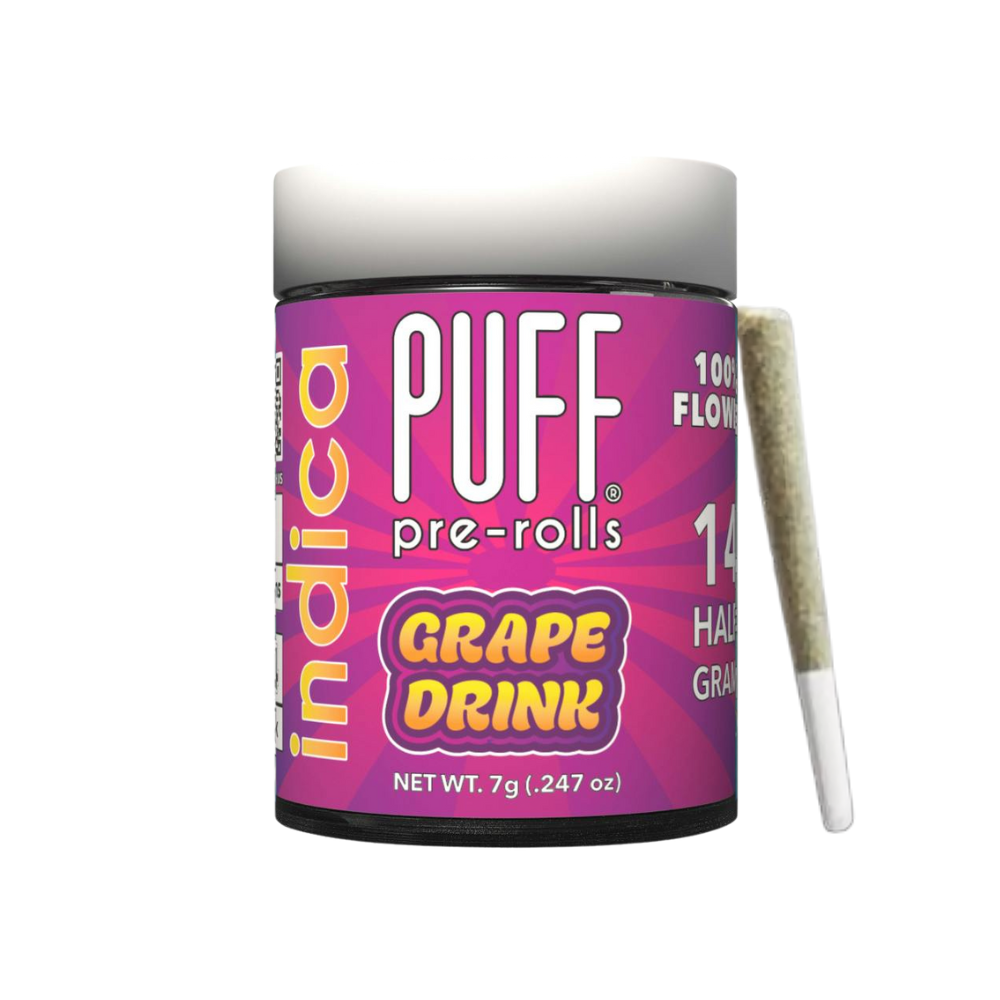 7g Grape Drink Pre-Roll Pack (.5g - 14 pack) - Puff picture