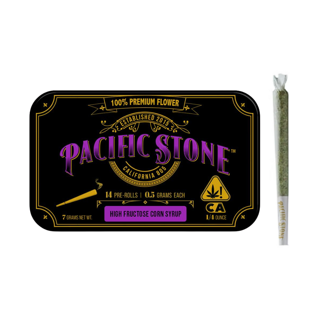 7g High Fructose Corn Syrup Pre-Roll Pack (.5g - 14 pack) - Pacific Stone picture