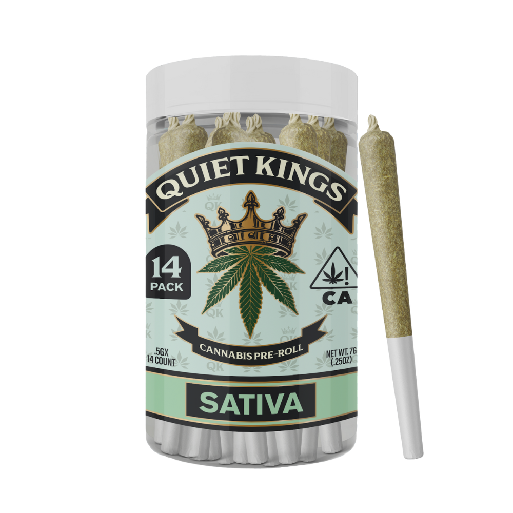 7g Jet Fuel Greenhouse Pre-Roll Pack (.5g - 14 pack) - Quiet Kings picture