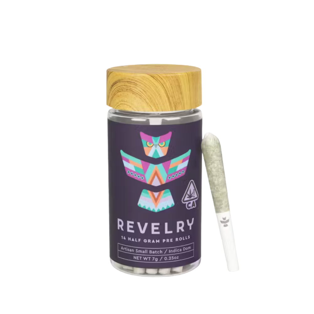 7g Mint Sorbet Pre-Roll Pack (.5g - 14 pack)- Revelry picture