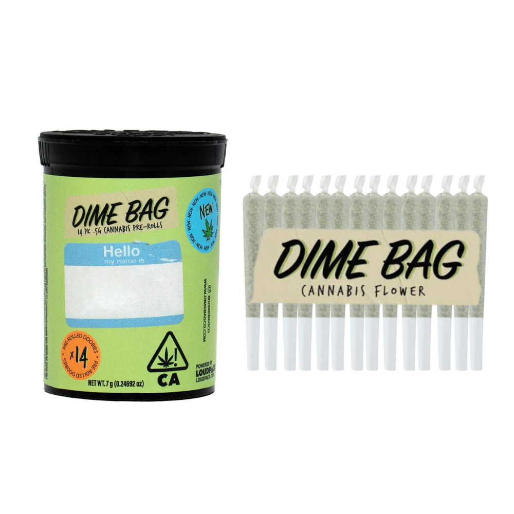 Dime Bag - 7g Panama Haze Pre-Roll Pack (.5g - 14 pack) - Dime Bag Main Image