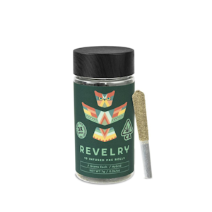 REVELRY - 7g Peanut Butter Cups Infused Pre-Roll Pack (.7g - 10 pack) - Revelry