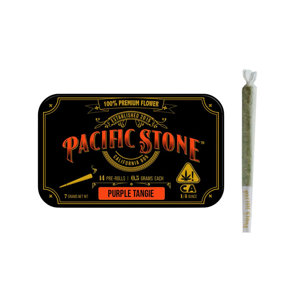 Pacific Stone - 7g Purple Tangie Pre-Roll Pack (.5g - 14 pack) - Pacific Stone Main Image