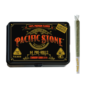 Pacific Stone - 7g Starberry Cough Pre-Roll Pack (.5g - 14 pack) - Pacific Stone