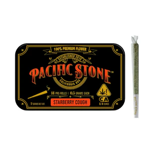 Pacific Stone - 7g Starberry Cough Pre-Roll Pack (.5g - 14 pack) - Pacific Stone