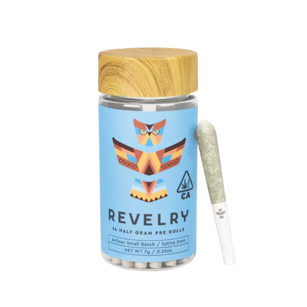 7g Strawberry Smash Pre-Roll Pack (.5g - 14 pack)- Revelry picture