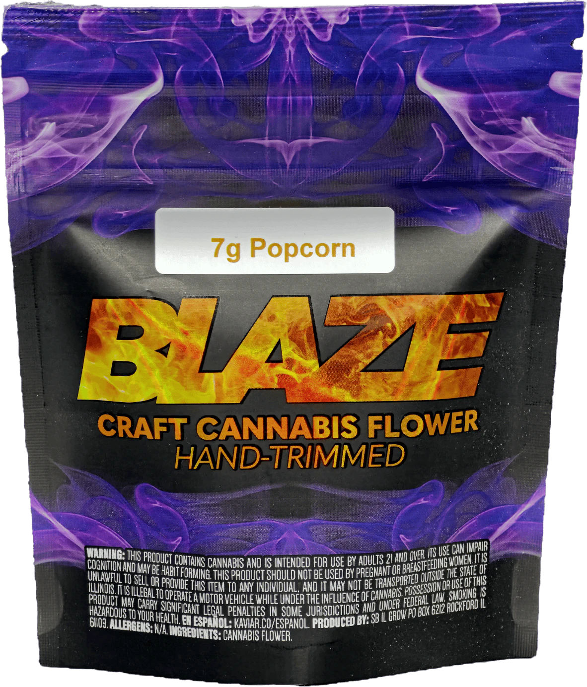 Blaze Craft Cannabis - Blaze | 7g Flower | Pineapple Fruz | 7g Main Image