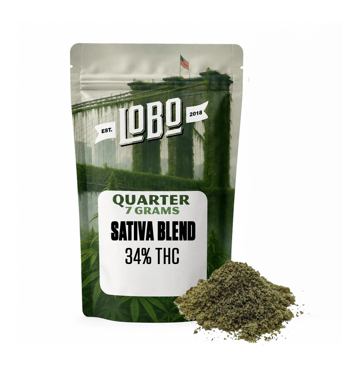 Lobo - Lobo | Sativa Blend *Infused* (ground) | 7g Main Image