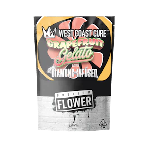 WEST COAST CURE - WCC | Diamond Infused Flower | Grapefruit Gelato | 7g