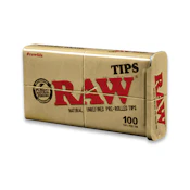 RAW Pre-rolled Tips Tin-100pk | D1