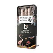 Binske - Tangerine Twist - 28.50% THC - 7pk x 0.5g - 3.5g - Pre-Roll