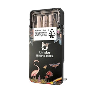 BINSKE - Binske - Tangerine Twist - 28.50% THC - 7pk x 0.5g - 3.5g - Pre-Roll
