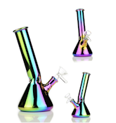 8" Electro Plated Bong - LA King