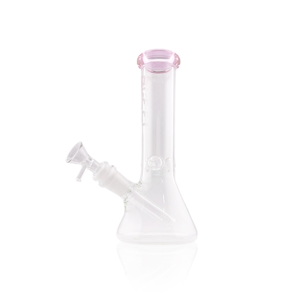 SIREEL - Glass - 8" Beaker Bong Flower Bowl - Assorted Colors