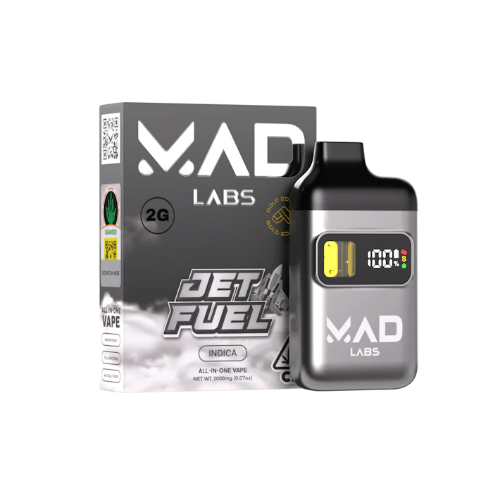 Madd Labs - 2g Jet Fuel "Gold Edition" (Ready-To-Use) - Mad Labs Main Image