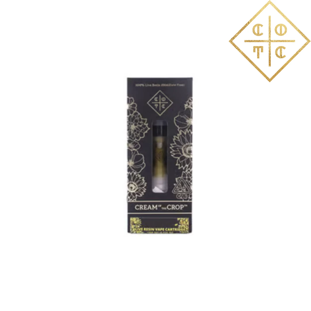 Cream Of The Crop. - Golden Fruit Live Resin Cartridge Main Image