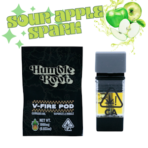 Humble Root - 1g Sour Apple Spark vFire Pod - Humble Root