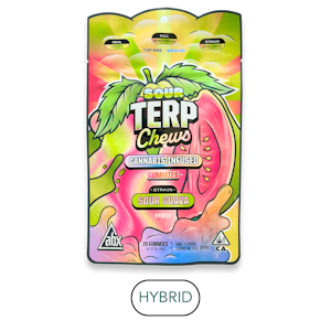 ABX - ABX - Terp Chews - Sour Guava - Gummies - 20pk - 100mg