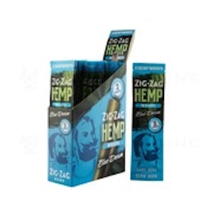 Zig-Zag - Zig-Zag | Hemp Blunt Wraps | 2PK | Blue Dream | 105MM