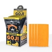 King Palm | Super Fruit Goji Berry Wraps | 4PK | Banana