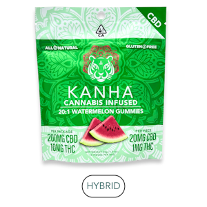 KANHA - Kanha - Classic CBD - Watermelon 20:1 - Gummies - 10pk - 100mg