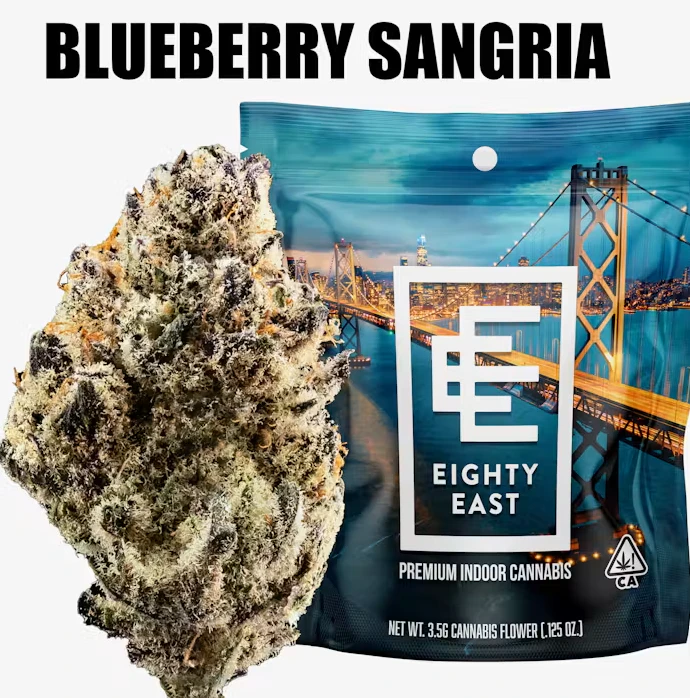 Eighty East - Blueberry Sangria 3.5G Main Image