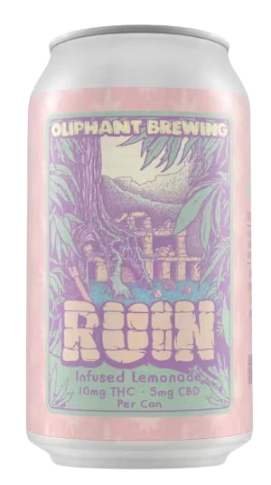 OLIPHANT BREWING - Oliphant 10mg - Ruin Lemonade - 12oz Main Image