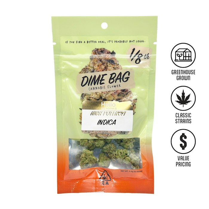 3.5g Hindu Kush (Greenhouse) - Dime Bag picture