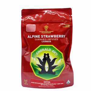 Emerald Sky - Alpine Strawberry Licorice - 100mg (S) - Emerald Sky